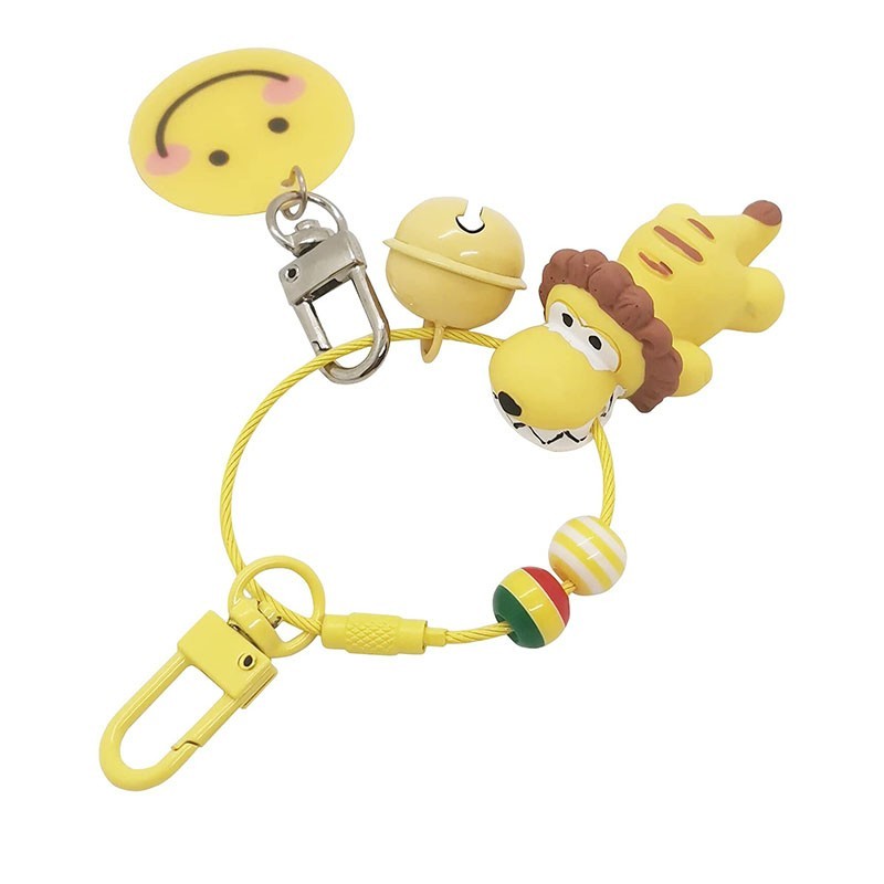 Chaveiro de Pulseira de Borracha Sorriso