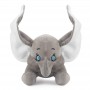 Elefante de Pelúcia Cinza Pequeno Personalizado com Nome Sob Encomenda