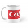 Caneca de café com logotipo Colgate brindes corporativos de Natal