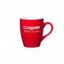 Caneca de café com logotipo Colgate brindes corporativos de Natal