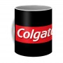 Caneca de café com logotipo Colgate brindes corporativos de Natal