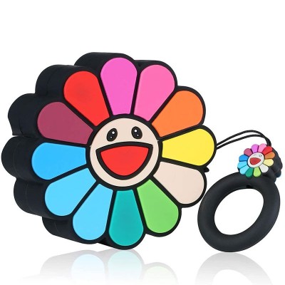 Estojo Colorido de Girassol para Airpod