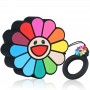 Estojo Colorido de Girassol para Airpod