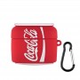 Capa fofa de Airpod Coca-Cola