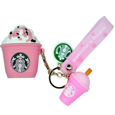 Brindes promocionais promocionais Starbucks Pink Case Airpod