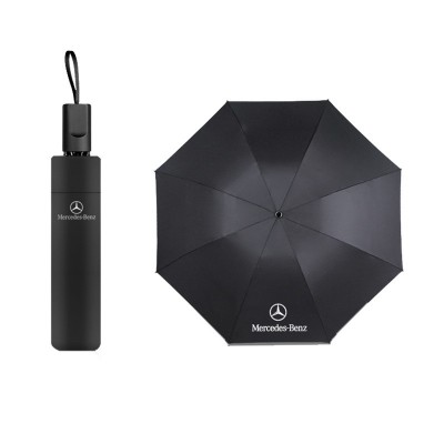 Guarda-chuva com símbolo da Benz