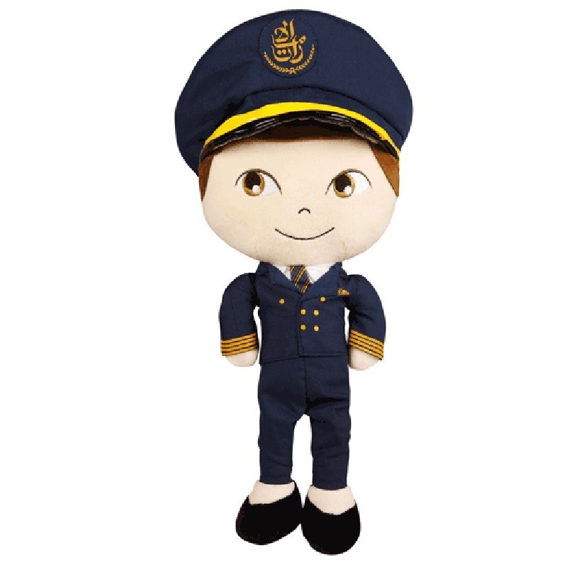 Boneco de Viajante Corporativo Emirates
