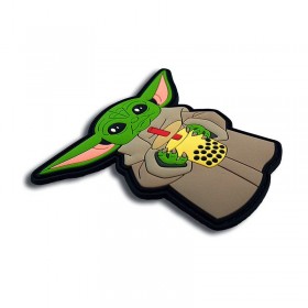Patch de Velcro PVC de Alienígena 3D Divertido Personalizado Loja de Presentes