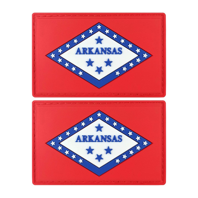 Patches de PVC Personalizados com Bandeira