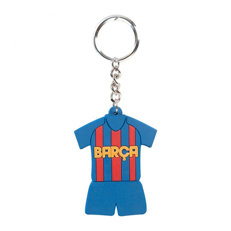 Chaveiro de Borracha Camisa do Barcelona
