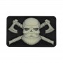 Patches Táticos de Caveira Personalizados com Velcro