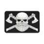 Patches Táticos de Caveira Personalizados com Velcro para Decorar Mochila