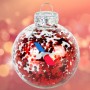 Enfeites de Natal Personalizados e Enfeite de Rosa Personalizado