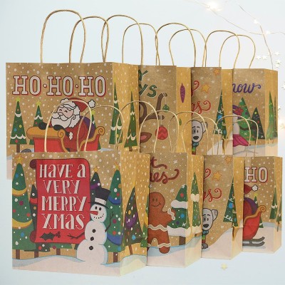 Sacola de Guloseimas de Papel de Natal