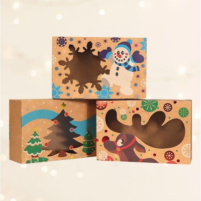 Caixa de Presente de Natal com Logotipo