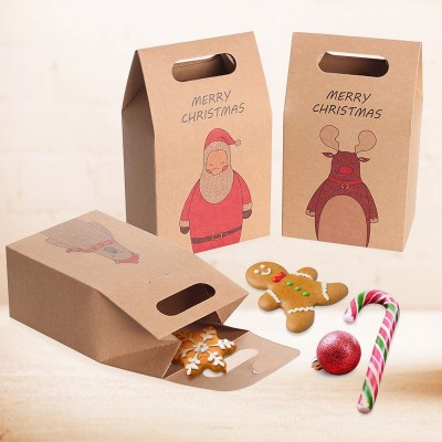 Personalizou a caixa de assinatura de lanche de Natal fofa da Santa Box