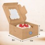 Caixa de Presente Personalizada de Natal com Caixa de Lanches Personalizada