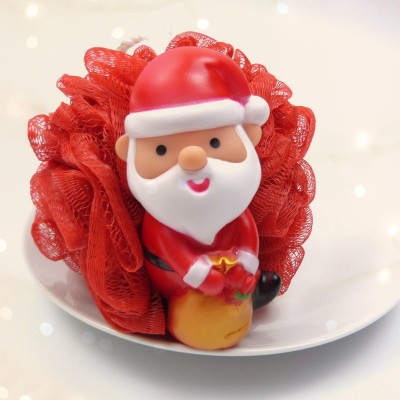 Esponja de Banho Loofah de Natal