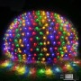 Luzes de tira de led com tira de led rgb personalizada remota para decorações de natal ao ar livre