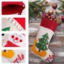 Meias de Natal de Tricô Personalizadas Meia de Papai Noel Personalizada
