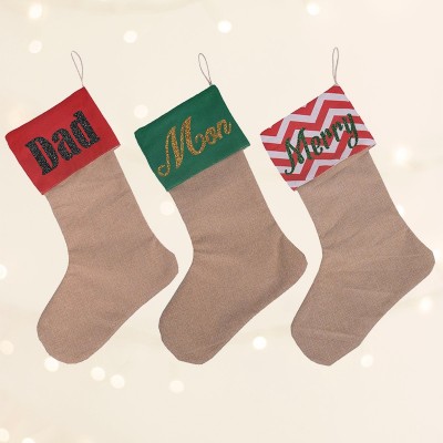 Meias de Natal Personalizadas