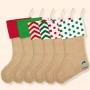 Meias de Natal Personalizadas OEM Meias Personalizadas