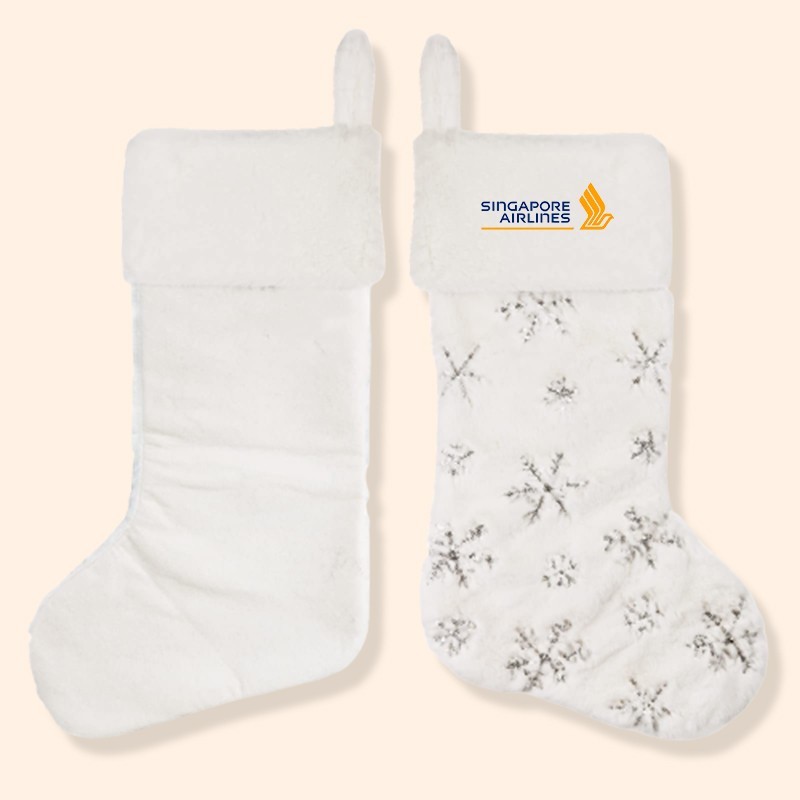 Meias de Natal Tricô Personalizadas
