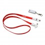 Mantenha-se Energizado em Qualquer Lugar com um Cabo de Carregamento 3 em 1 com Cordão | Cabo Promocional Personalizado