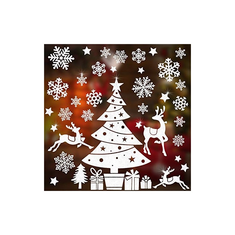 Adesivo de Janela de Natal Customizado