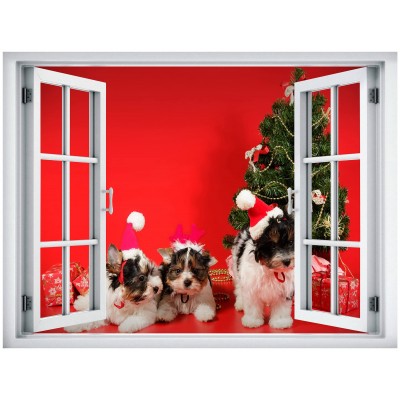 Adesivos de Parede de Natal Personalizados