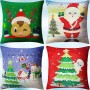 Capas de almofadas personalizadas para presente de natal novas capas de almofadas personalizadas para decoração de casa