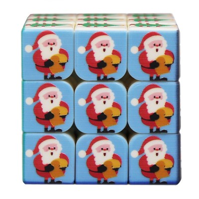 Cubo de Rubik com foto personalizada de Natal O melhor cubo de foto personalizado para crianças