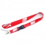 Cordão Vermelho de Poliéster Personalizado