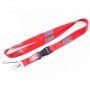 Cordão Vermelho de Poliéster Personalizado para Cordão de Chave Personalizado