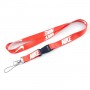 Cordão Vermelho de Poliéster Personalizado para Cordão de Chave Personalizado