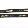 Fornecedor de Cordões Pretos Personalizados de Tecido para Crachás ID Personalizados