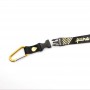 Fornecedor de Cordões Pretos Personalizados de Tecido para Crachás ID Personalizados