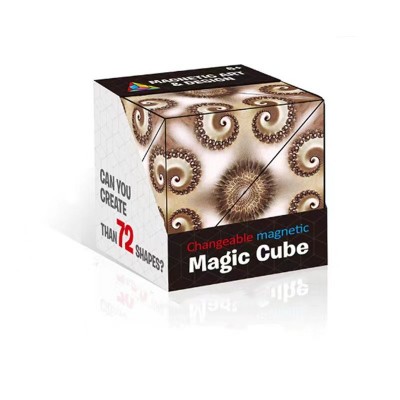 Cubo mágico magnético personalizado quente Shashibo Cubo com seu design