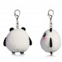 Chaveiro de Pelúcia Panda Chaveiro Personalizado de Panda