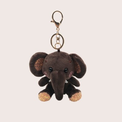 Chaveiro de Pelúcia Mini Elefante