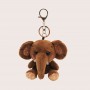 Chaveiro de Pelúcia Mini Elefante Chaveiro Personalizado de Pelúcia