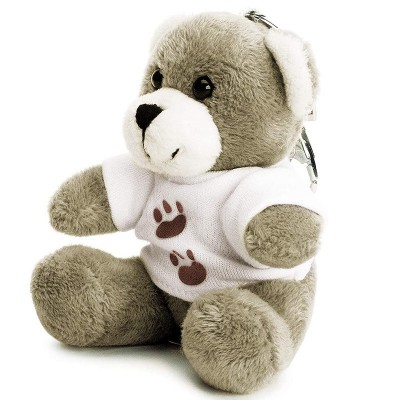 Chaveiro Personalizado de Pelúcia Urso