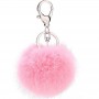 Chaveiro Personalizado com Pompom de Pele Sintética Chaveiro Personalizado