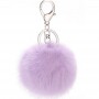 Chaveiro Personalizado com Pompom de Pele Sintética Chaveiro Personalizado