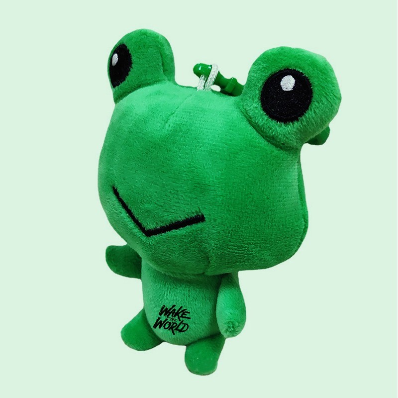Chaveiro Personalizado de Sapo de Pelúcia