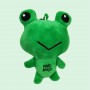 Chaveiro Personalizado de Sapo de Pelúcia Chaveiro de Sapo de Pelúcia Personalizado