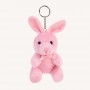 Chaveiro de Pelúcia Coelho Personalizado