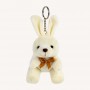 Chaveiro de Pelúcia Coelho Personalizado e Chaveiro de Coelhinho Personalizado