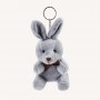 Chaveiro de Pelúcia Coelho Personalizado e Chaveiro de Coelhinho Personalizado