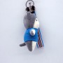 Etiquetas de Chave Personalizadas de Cachorro e Chaveiros Personalizados de Cachorro de Pelúcia